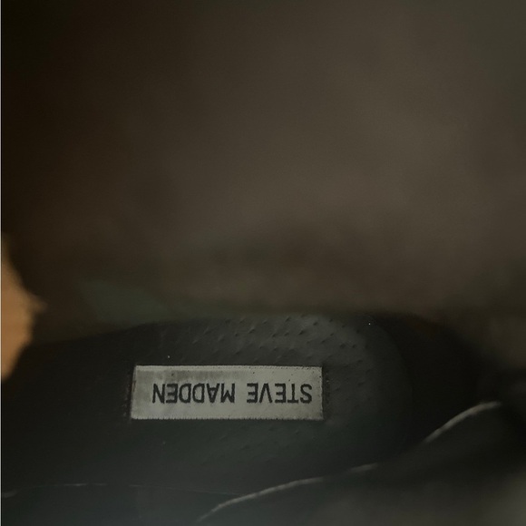 Steve Madden lace up boots - combat boots with a size zipper - Picture 3 of 11